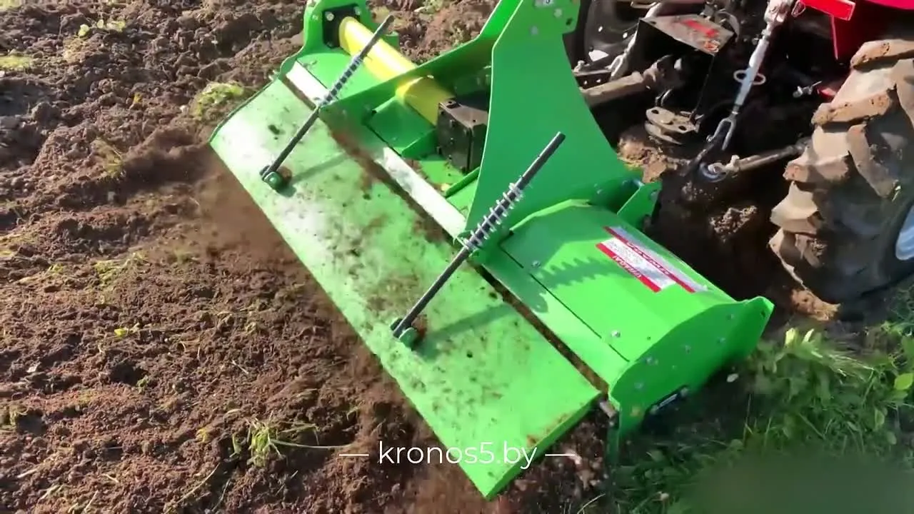 Dongfeng DF-244C G2 и фреза Kerland K-1600 • Фрезеровка целины